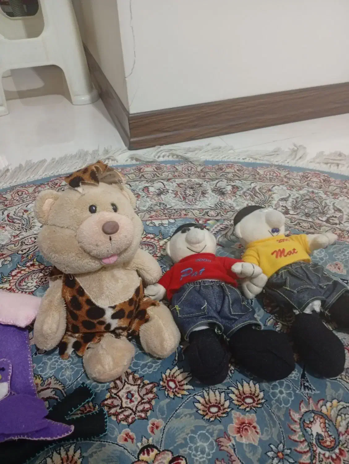 عروسک خرس پت و مت و آویز|اسباب‌بازی بچه|تهران, امام زاده عبدالله|دیوار