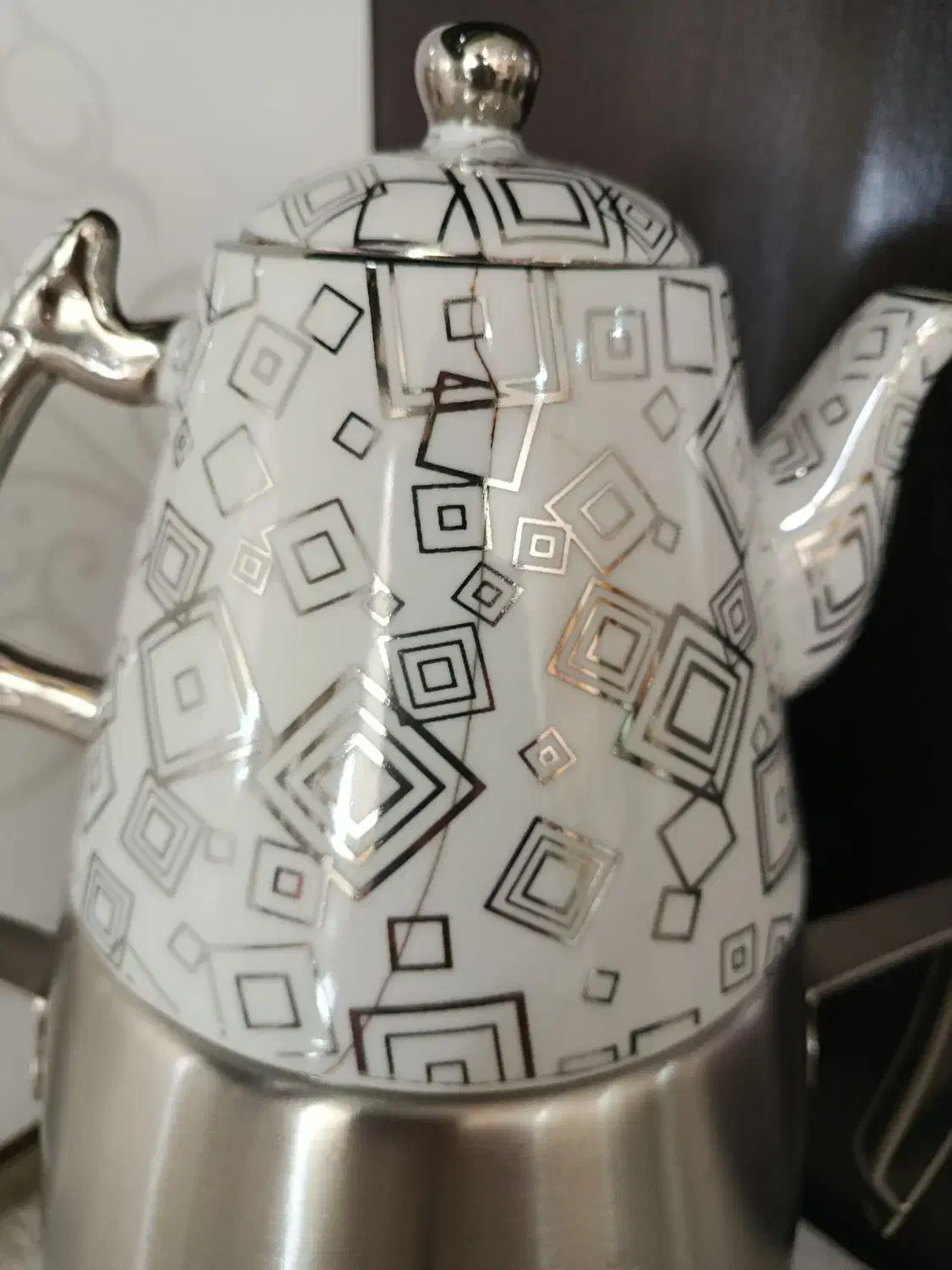 کتری  وقوری رو گازی|قوری، کتری، قهوه‌ساز دستی|ورامین, خیر آباد|دیوار