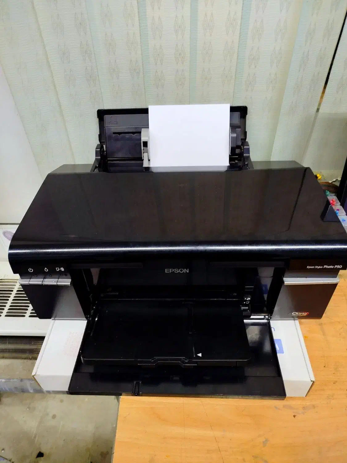 پرینتر اپسون EPSON P50 رنگی|پرینتر، اسکنر، کپی، فکس|شیراز, دکتر حسابی|دیوار