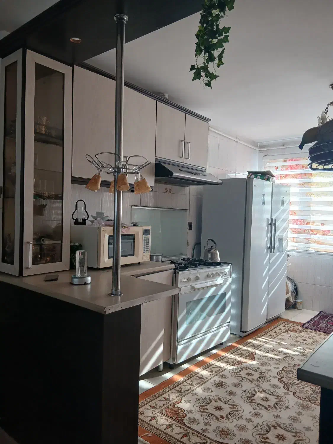 کابینت درب ام دی اف بدنه فلزی همراه اجاق گاز فردار|اجاق گاز و لوازم برقی پخت‌وپز|خرمدره, |دیوار