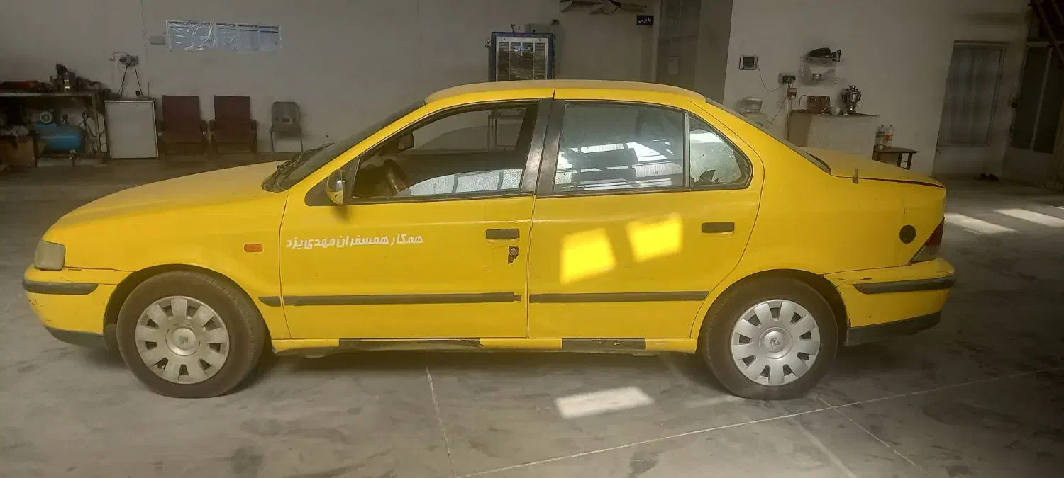 نیسان کمپرسی دیزل تاکسی زرد|خودرو سواری و وانت|اردکان, |دیوار