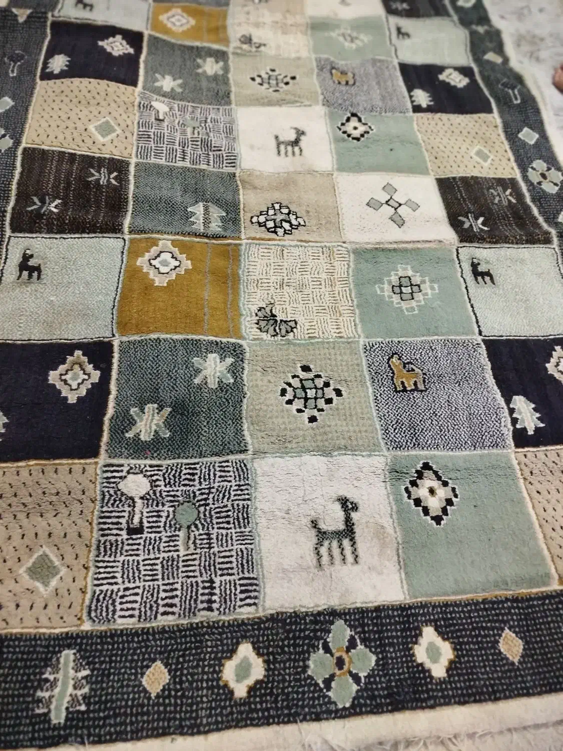 دوتا قالیچه ۱در ۱ونیم|فرش|قم, نیروگاه|دیوار