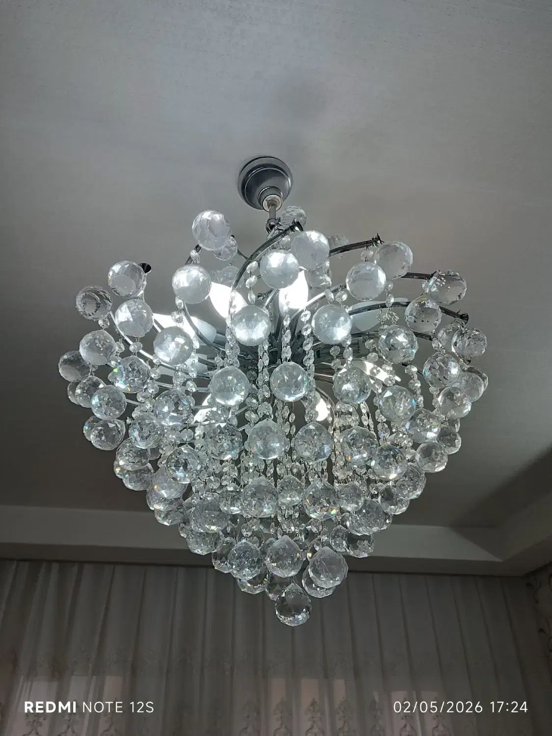 لوستر کریستال|لوستر و چراغ آویز|اراک, |دیوار