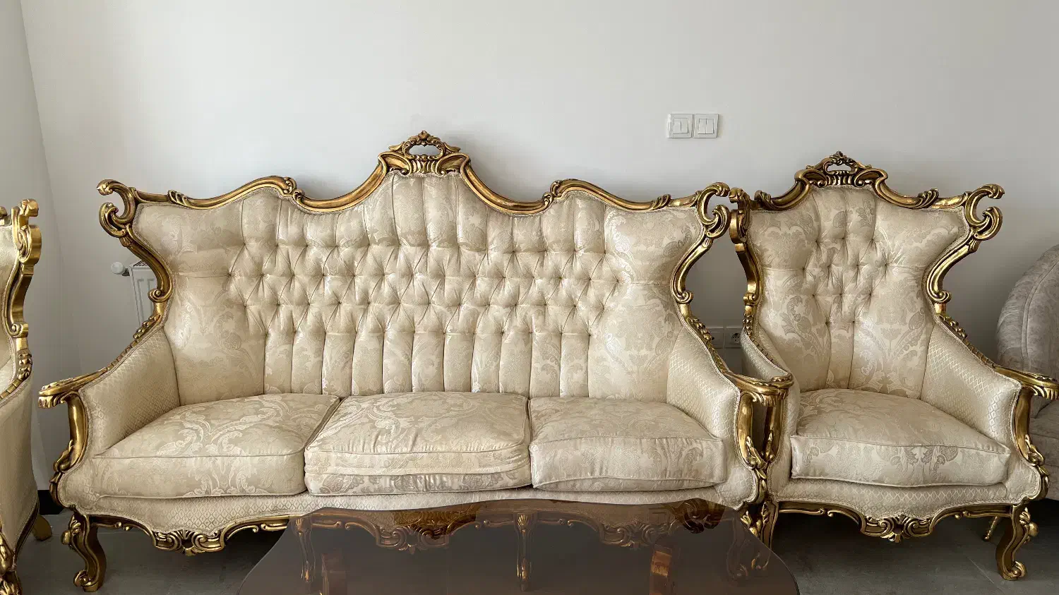 مبل سلطنتی|مبلمان خانگی و میز عسلی|شیراز, ابیوردی|دیوار