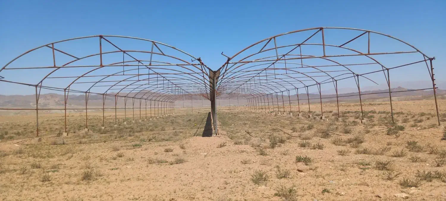 فروش اسکلت گلخانه متراژ ۱۰۰۰|مصالح و تجهیزات ساختمان|زهان, |دیوار