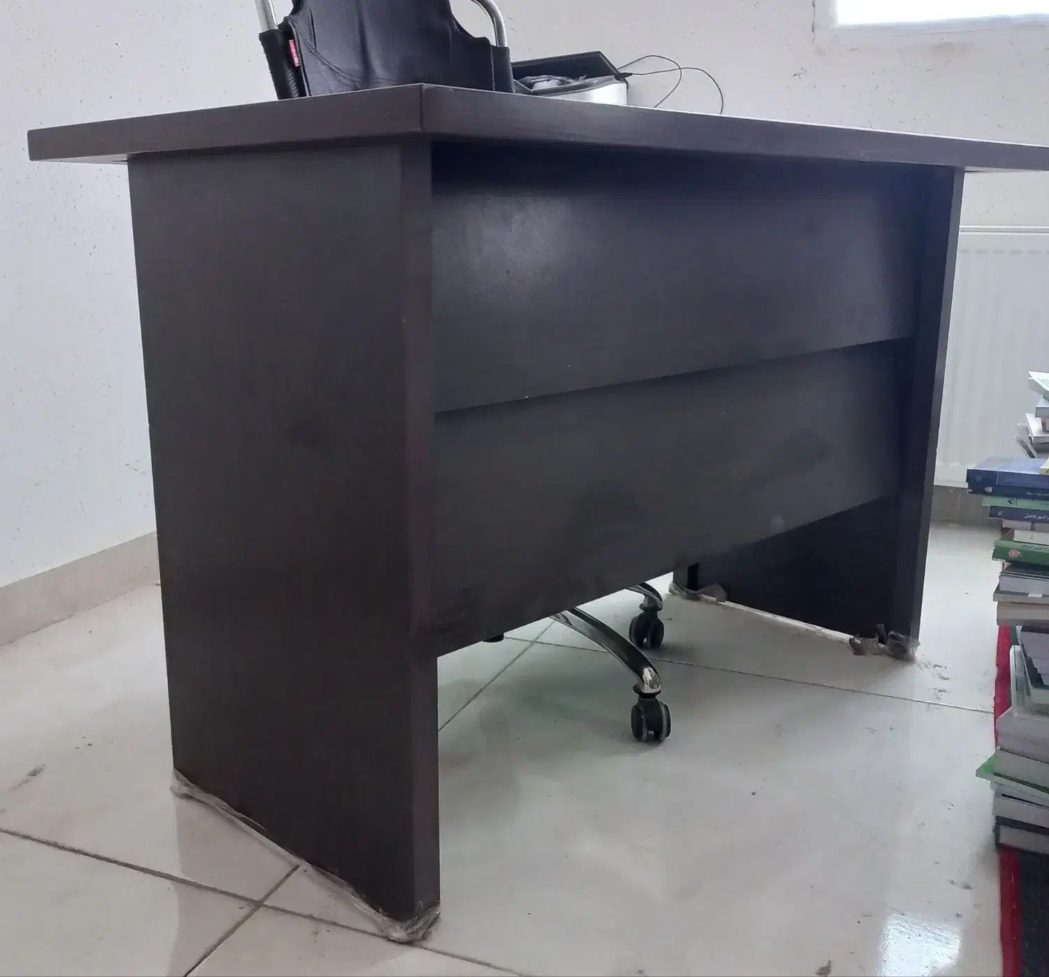 کتابخانه چوبی ام دی اف|کتابخانه، شلف، قفسههای دیواری|قزوین, |دیوار