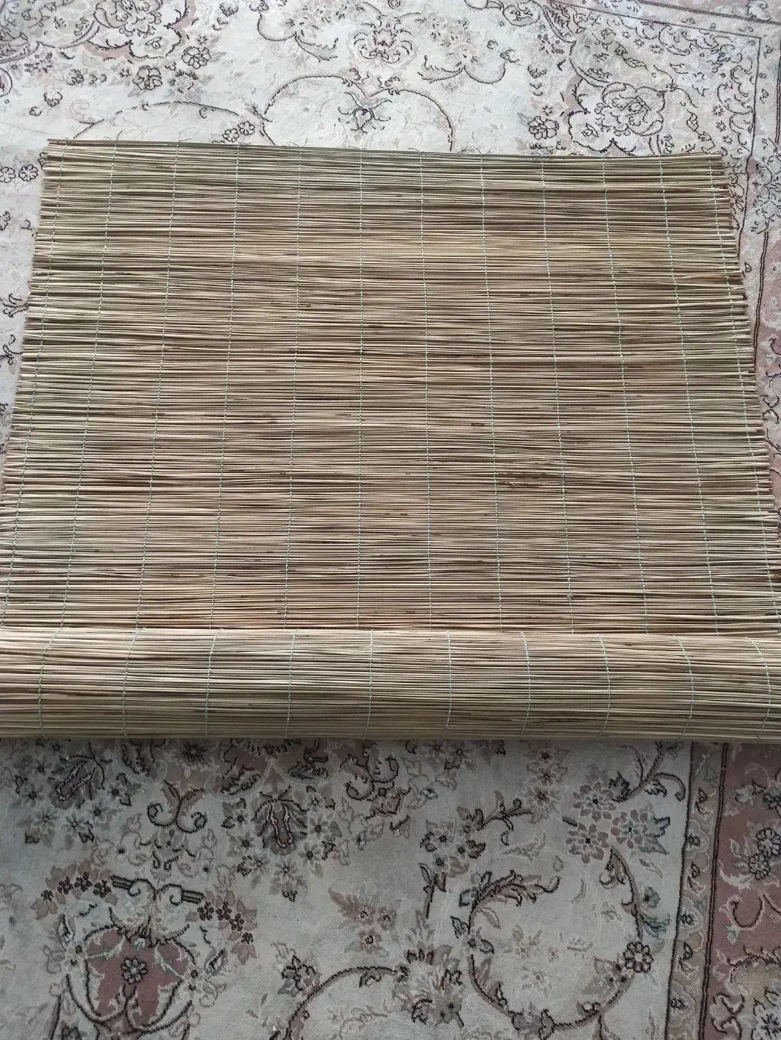 ۲ عدد پرده بامبو|پرده، رانر، رومیزی|شیراز, سینما سعدی|دیوار