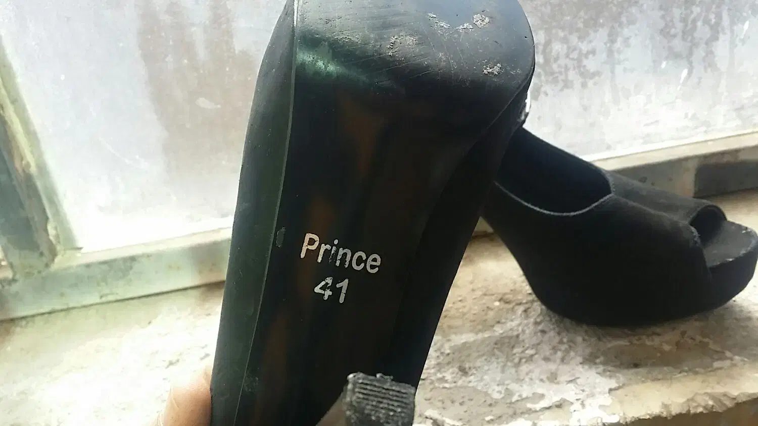 کفش پاشنه بلند مشکی سایز41|کیف، کفش، کمربند|شیراز, پودنک|دیوار