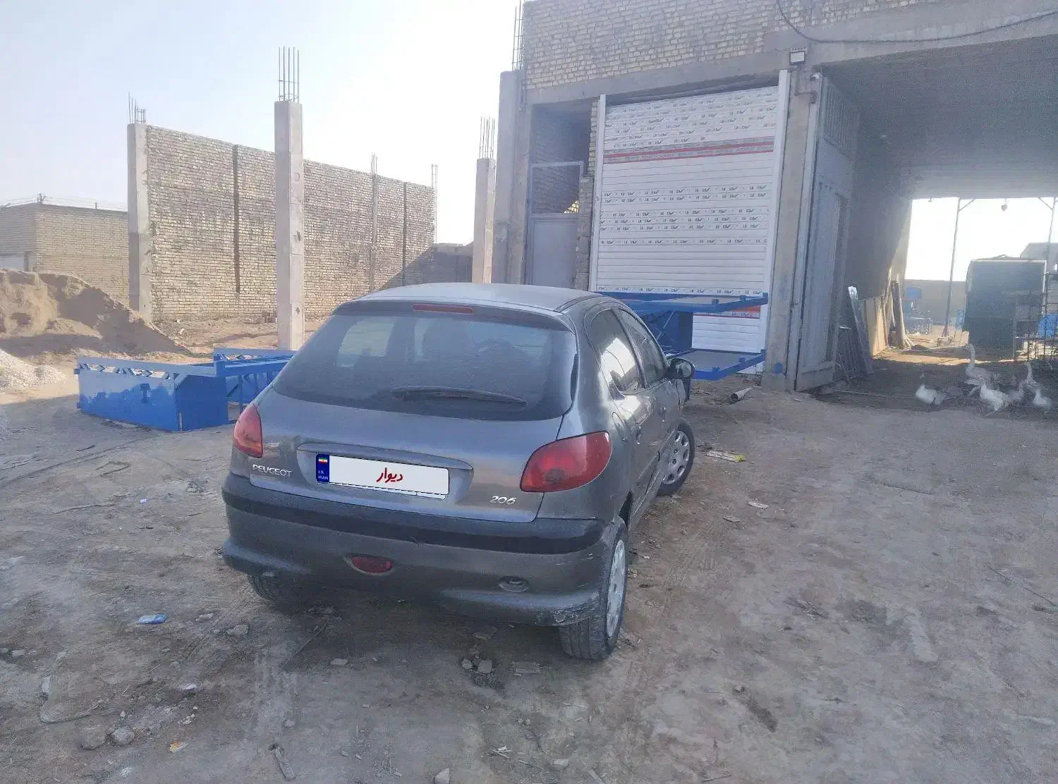 پژو ۲۰۶ مدل ۸۳|خودرو سواری و وانت|اهواز, پردیس دو|دیوار