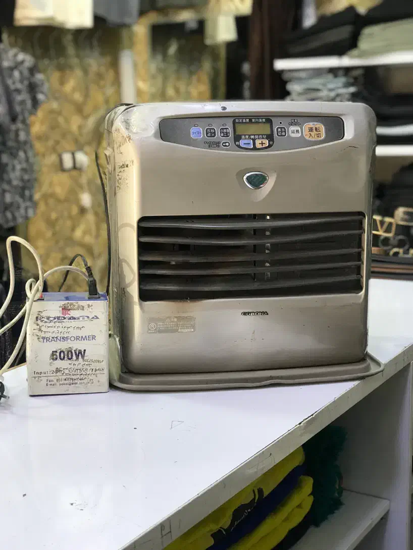 بخاری نفتی برقی ژاپنی|بخاری، هیتر، شومینه|بانه, |دیوار