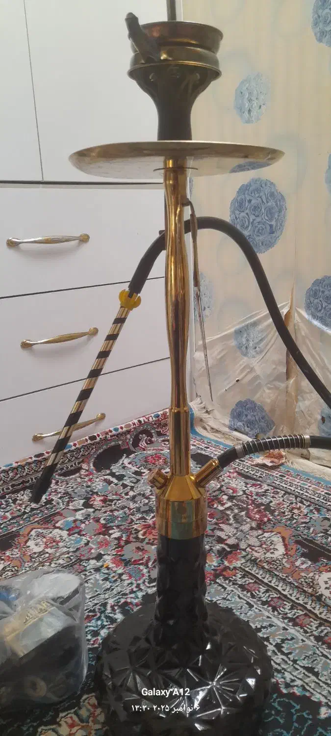 قلیان ترکی کرنو سوپاپ دار|صنایع دستی و سایر لوازم تزئینی|چناران, |دیوار