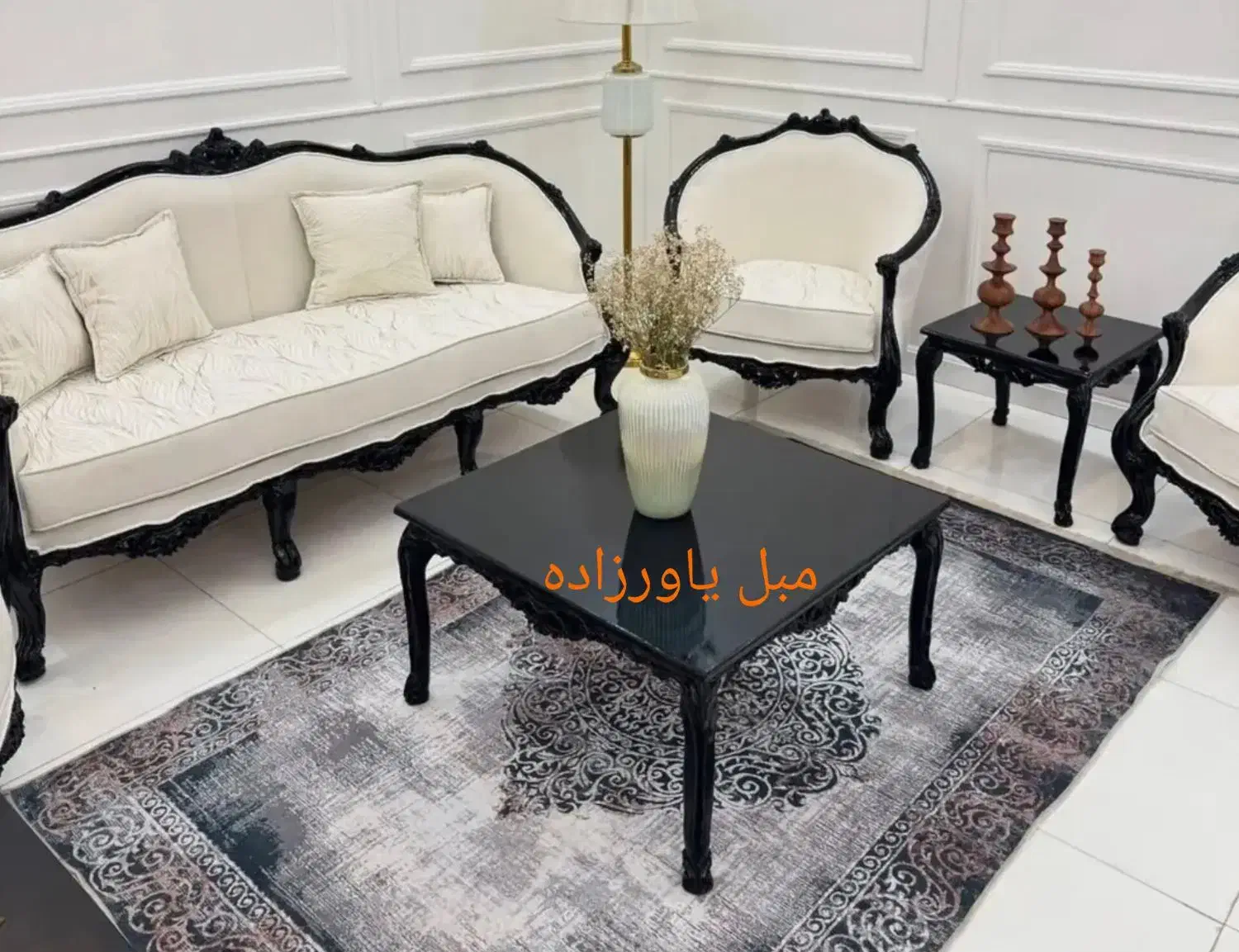 مبل سلطنتی چستر زمرد ۹|مبلمان خانگی و میز عسلی|ارومیه, |دیوار