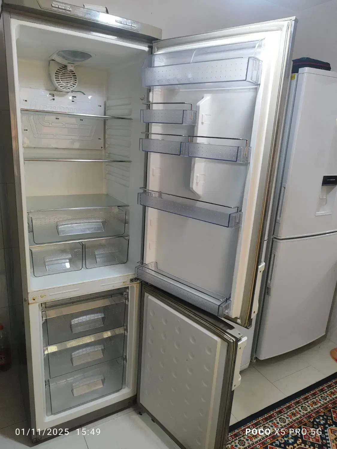 یخچال فریزر هایسنس|یخچال و فریزر|کوچصفهان, |دیوار