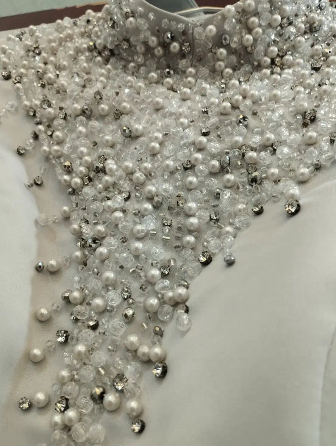 پیرهن مجلسی سایز 38 سنگ دوزی ها بسیار نو|لباس|ملایر, |دیوار