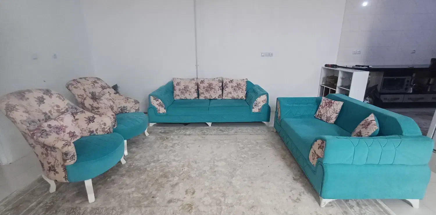 مبل مبل هفت نفره|مبلمان خانگی و میز عسلی|شیراز, محراب|دیوار