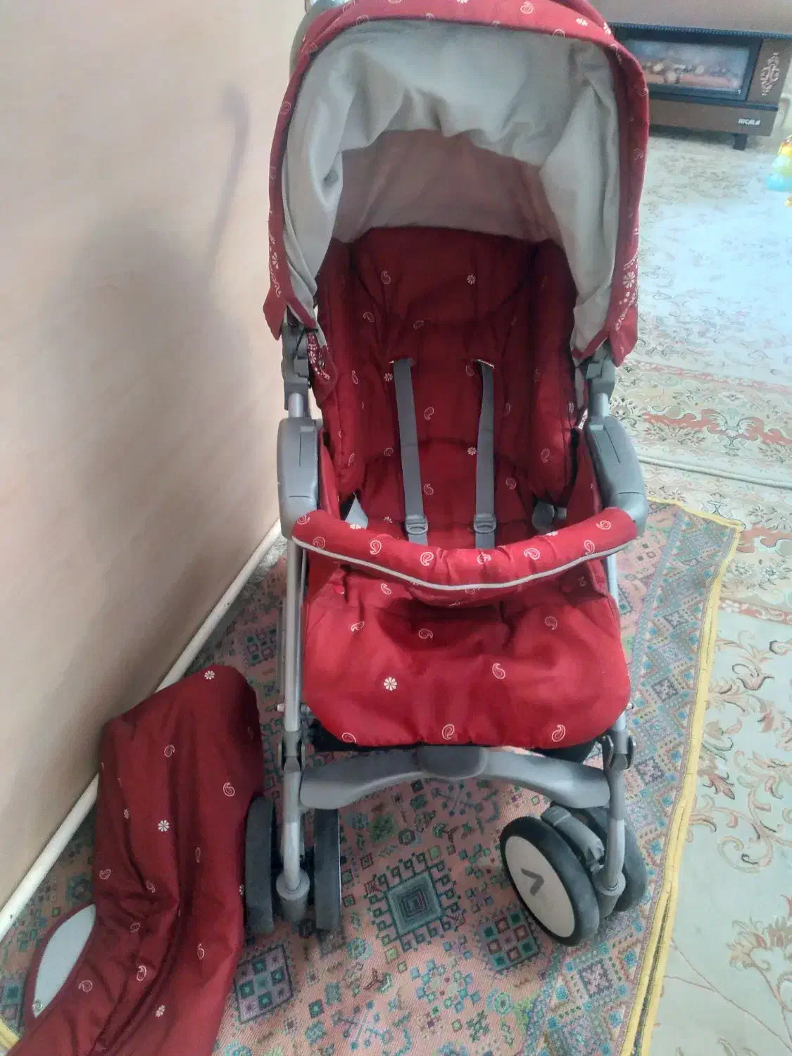 کالسکه ایتالیایی تاشو|کالسکه و لوازم جانبی|اندیشه, اندیشه فاز ۵|دیوار