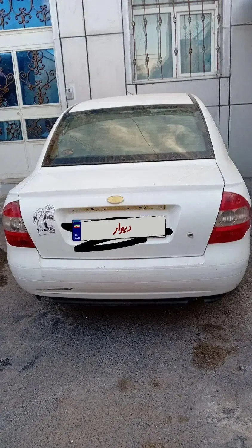 تیبا سفید مدل ۹۳ بی رنگ|خودرو سواری و وانت|فردیس, فردیس|دیوار