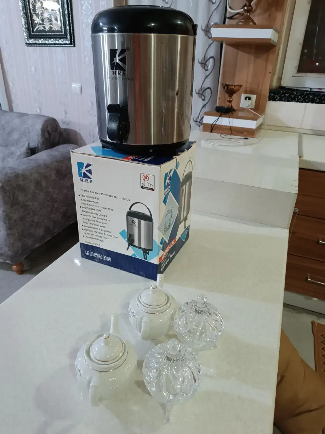 قوری قندون کلمن|قوری، کتری، قهوهساز دستی|بندر ماهشهر, |دیوار