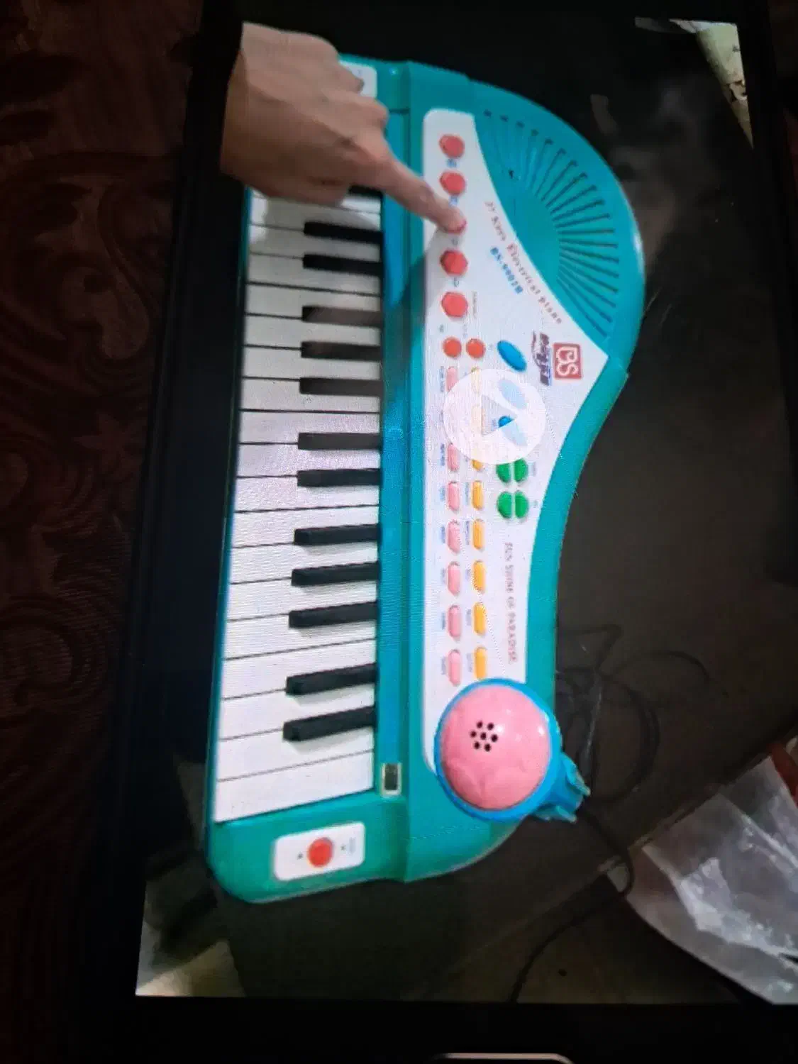 پیانو پایه دار برقی ۳۷ کلیده نو و سالم|اسباببازی|تربت جام, شهرک معلم|دیوار