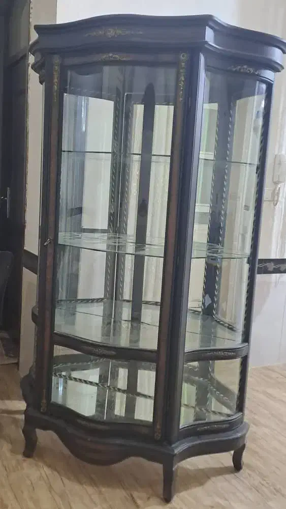 کمد دکور شیشه ای|بوفه، ویترین، کنسول|برازجان, |دیوار