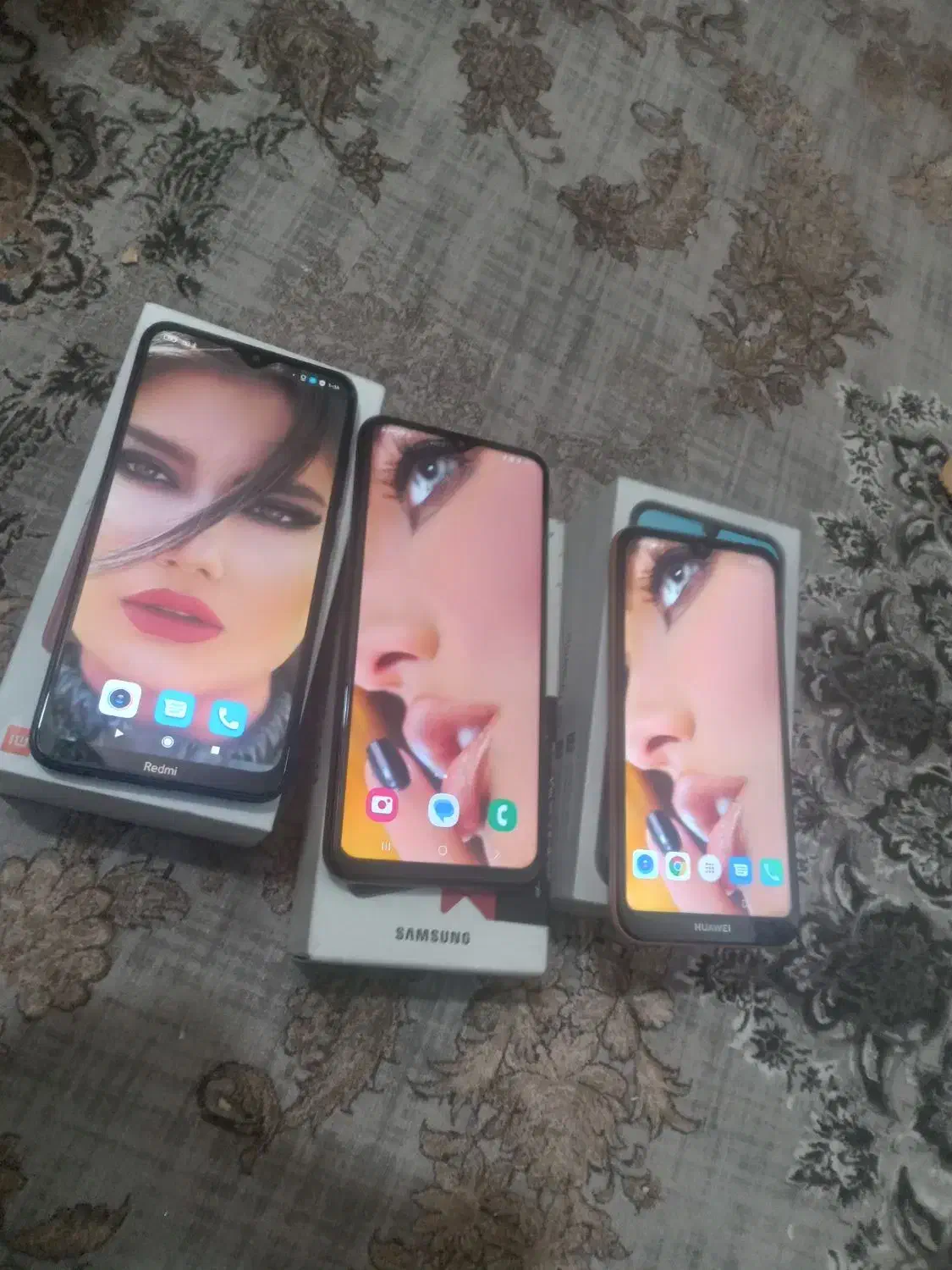 سامسونگ a13 و شیائومی ردمی 8 و هوآوی y5|موبایل|کرج, فاز ۴ مهرشهر|دیوار