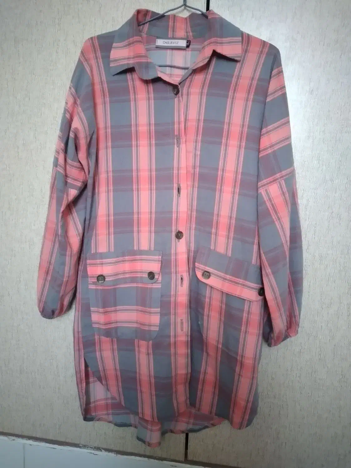 مانتو سایز لارج درحدنوفقط یکی دوباراستفاده شده|لباس|زنجان, |دیوار