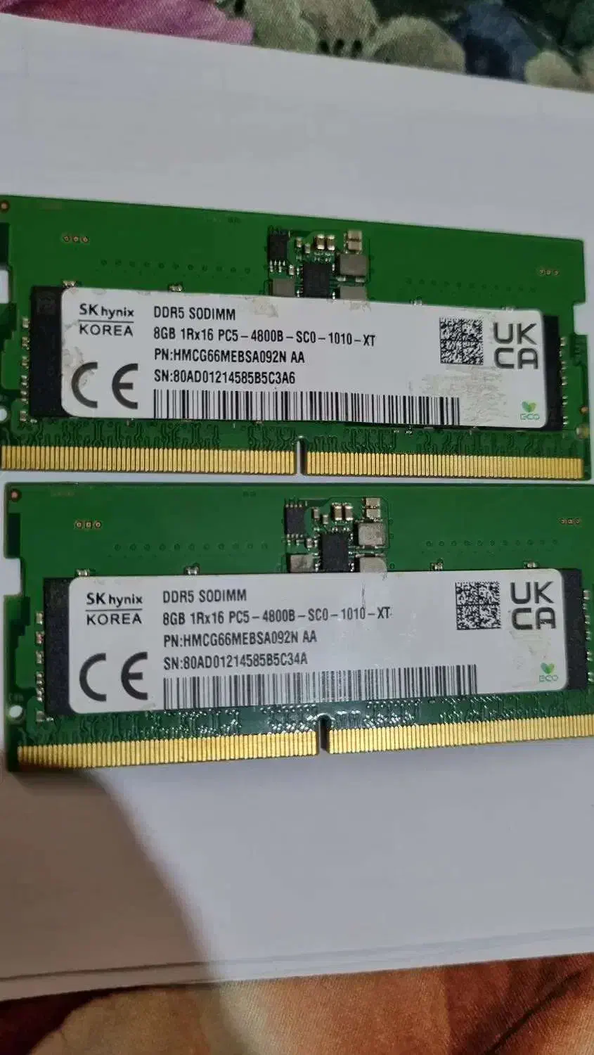 رم DDR5 لپتاپی|قطعات و لوازم جانبی رایانه|تهران, دکتر هوشیار|دیوار