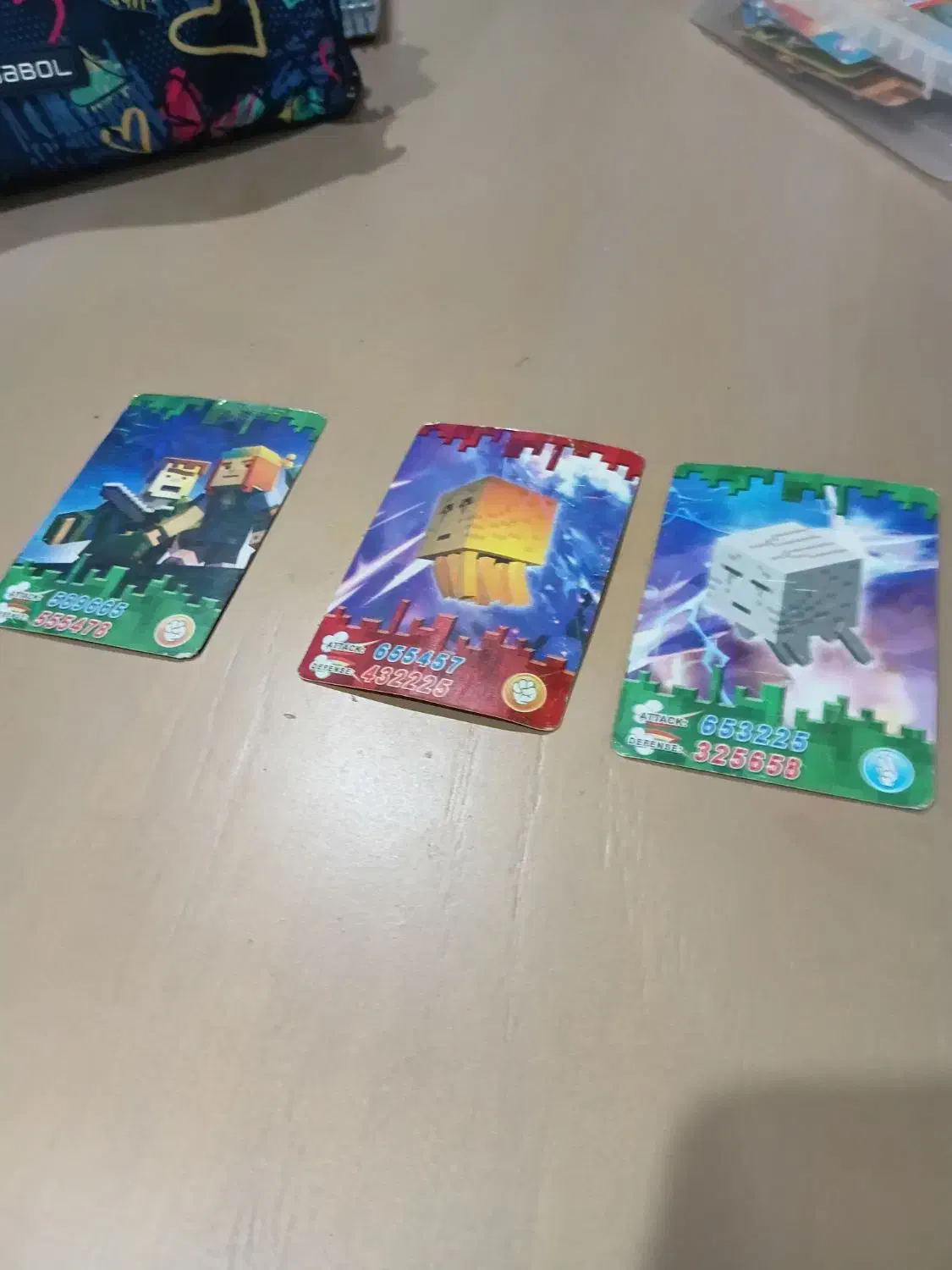 ۳کارت ماینکرفت|اسباببازی|اهواز, سپیدار|دیوار