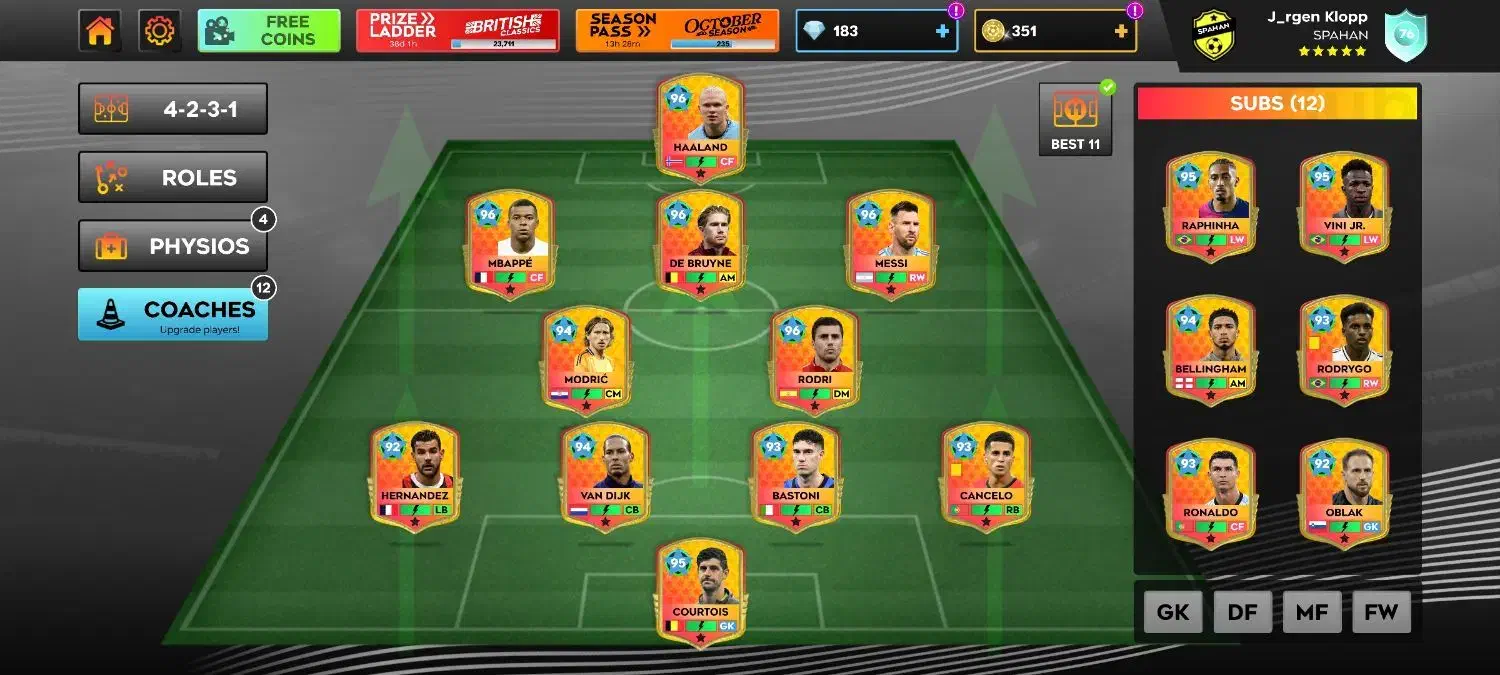 اکانت دریم لیگ مکسDLS|کنسول، بازی ویدئویی و آنلاین|اصفهان, عسگریه|دیوار