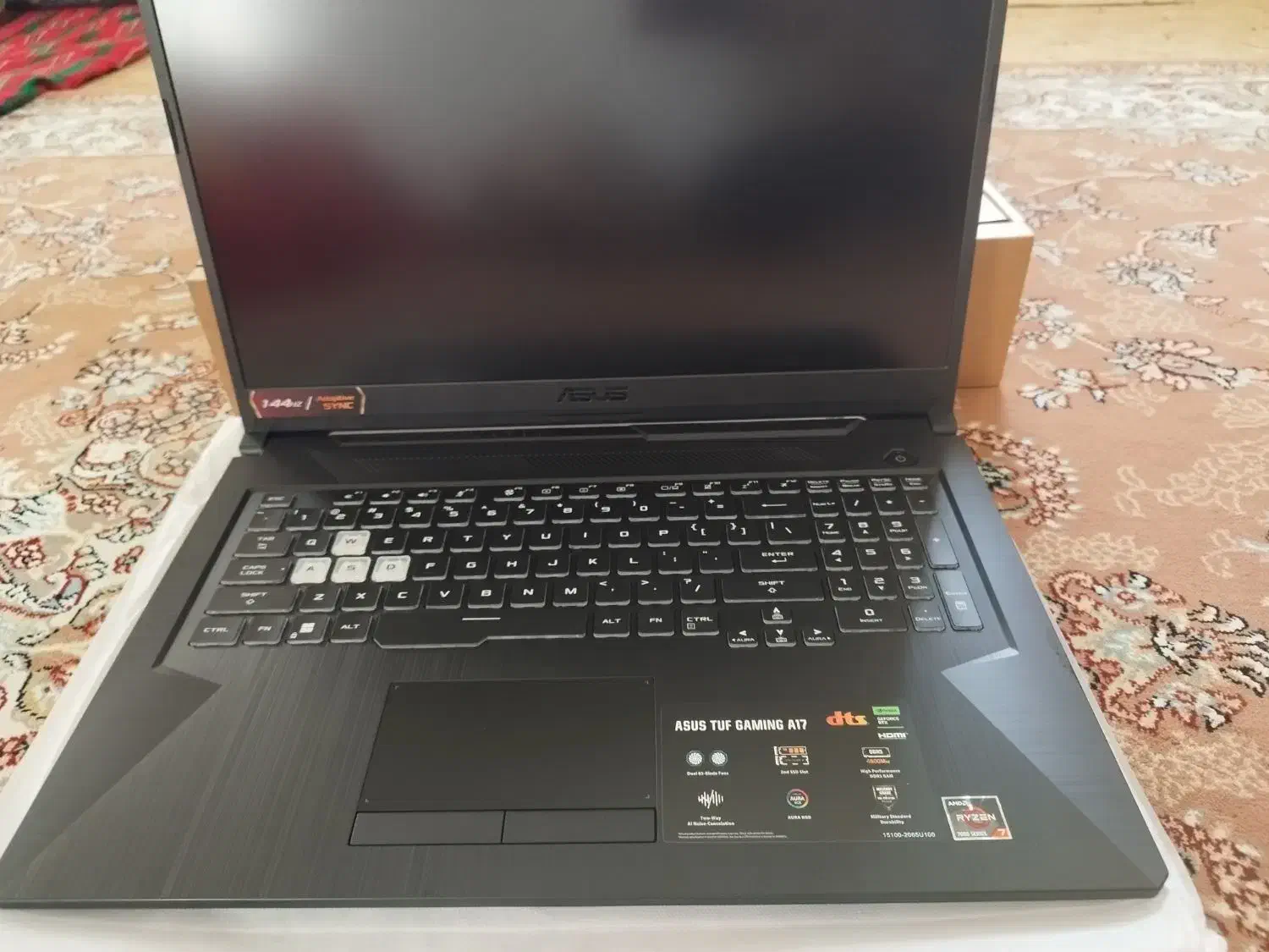 لپ تاپ گیمینگ TUF A17 آکبند نو|رایانه همراه|رامسر, |دیوار
