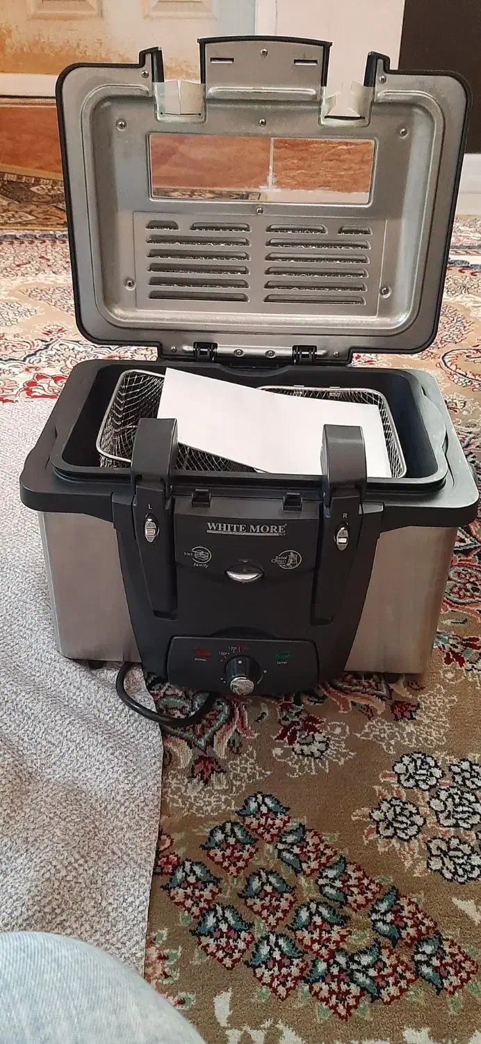 سرخ کن با روغن و هواپز کاملا نو|اجاق گاز و لوازم برقی پختوپز|مرودشت, دولت آباد|دیوار