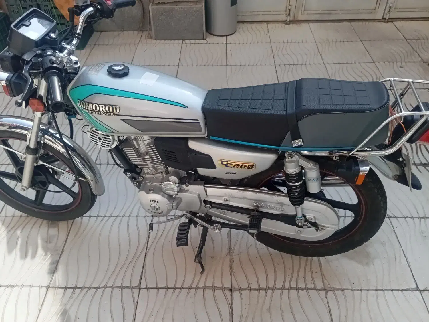 فروش موتور زمرد 200|موتورسیکلت|مشگین شهر, |دیوار