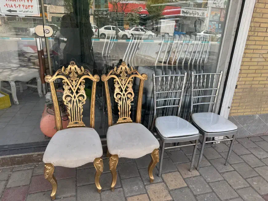 کرایه و اجاره انواع صندلی و میز و ظروف|خدمات پذیرایی، مراسم|همدان, |دیوار