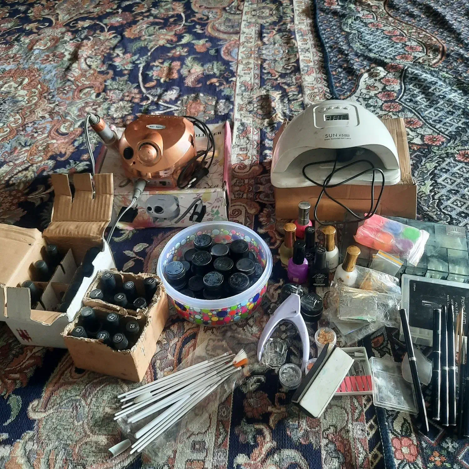 وسایل کاشت ناخن|آرایشی، بهداشتی، درمانی|خرم‌آباد, |دیوار