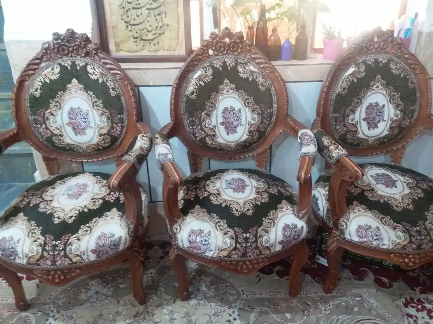 مبل سلطنتی|مبلمان خانگی و میز عسلی|بهبهان, |دیوار