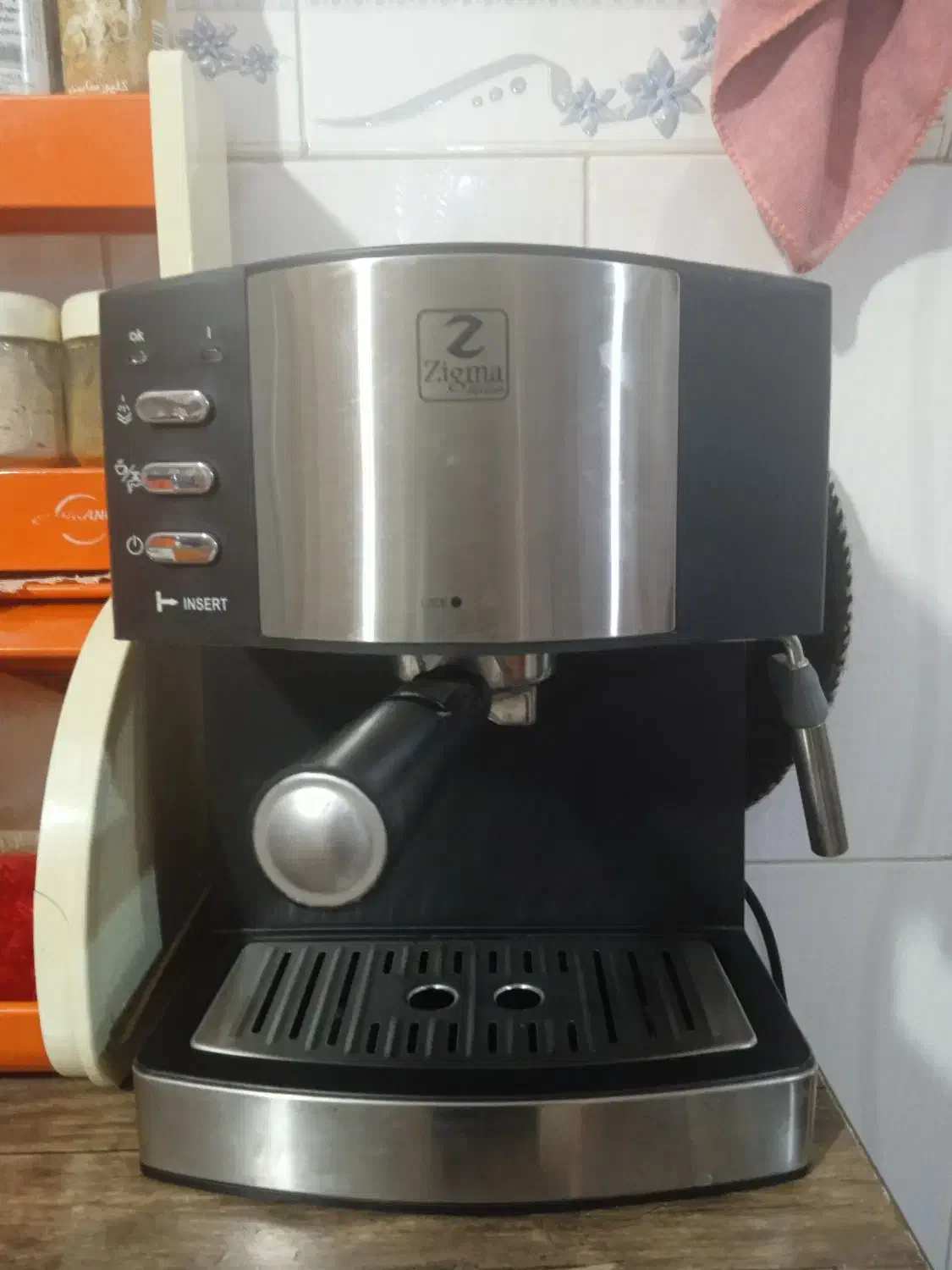 اسپرسو ساز زیگما ۲۰بار|سماور، چایساز، قهوهساز|شاهرود, |دیوار