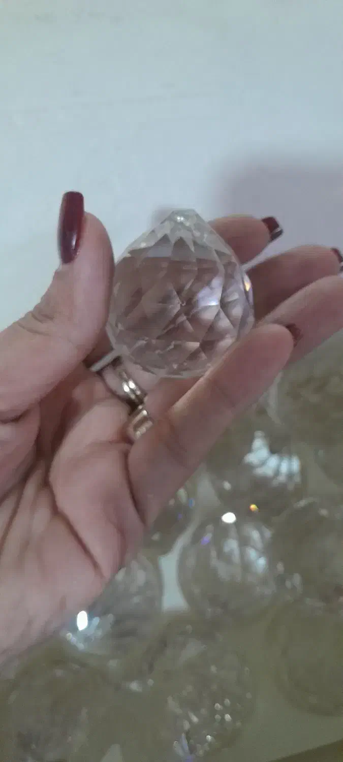 گوی کریستالی|لوستر و چراغ آویز|تهران, راه آهن|دیوار