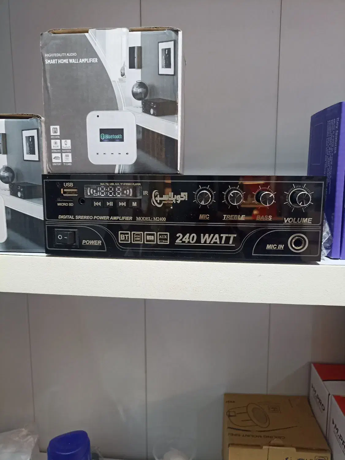 اسپیکر سقفی/آمپلی‌فایر دیواری|سیستم صوتی خانگی|مشهد, سعد آباد|دیوار