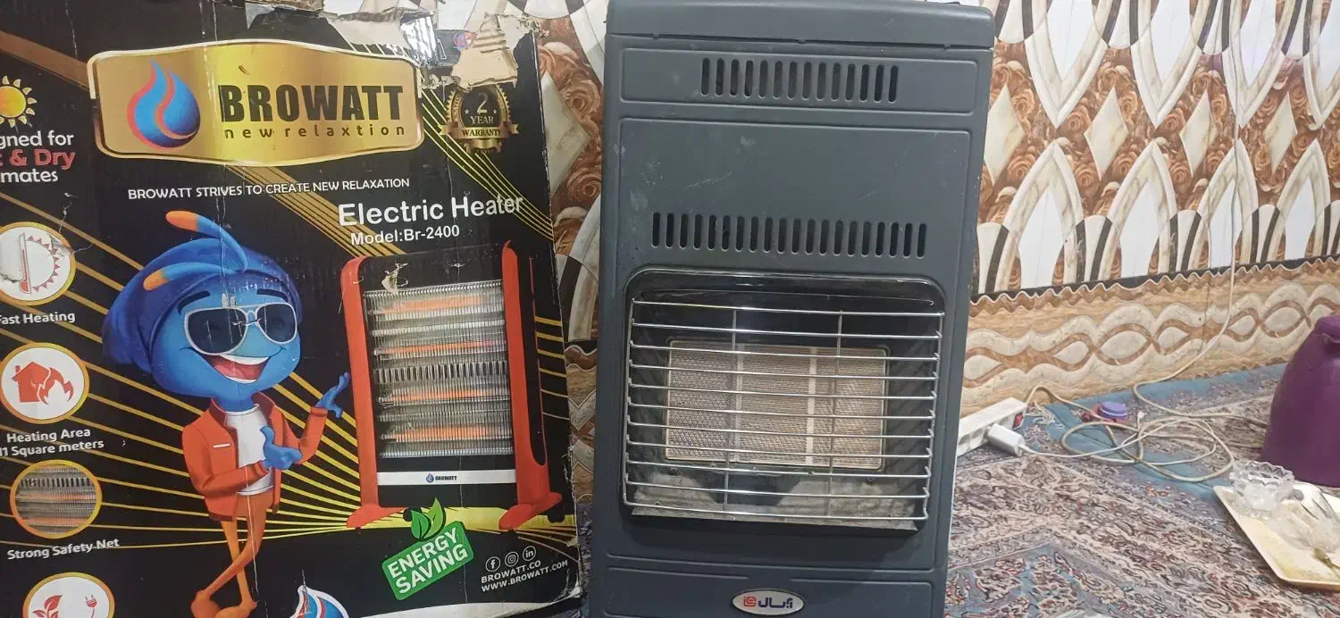 فروشی چراغ گازی و چراغ برقی|بخاری، هیتر، شومینه|ایرانشهر, |دیوار