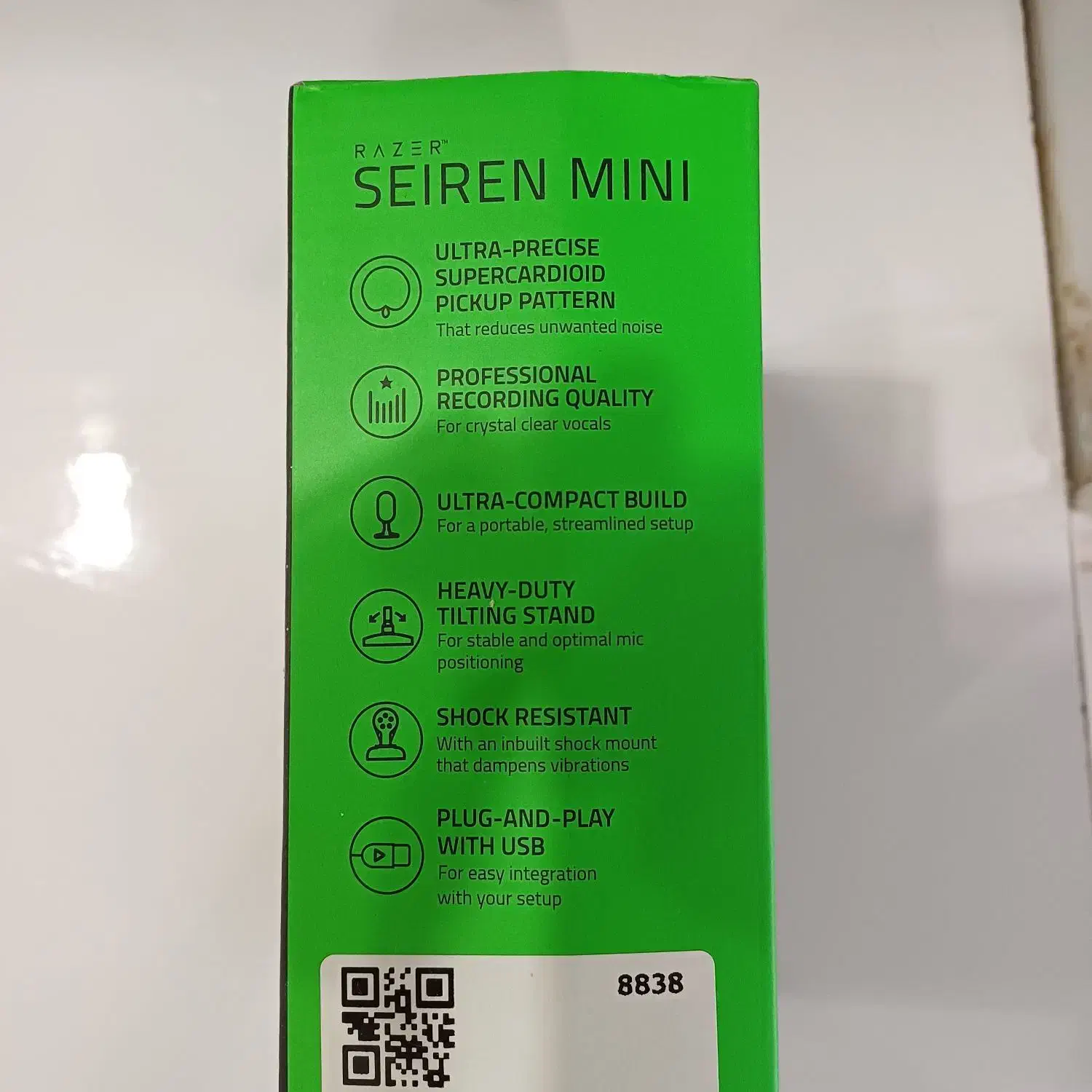 میکروفون فراحرفهای ریزر seiren mini|قطعات و لوازم جانبی رایانه|قم, الغدیر|دیوار