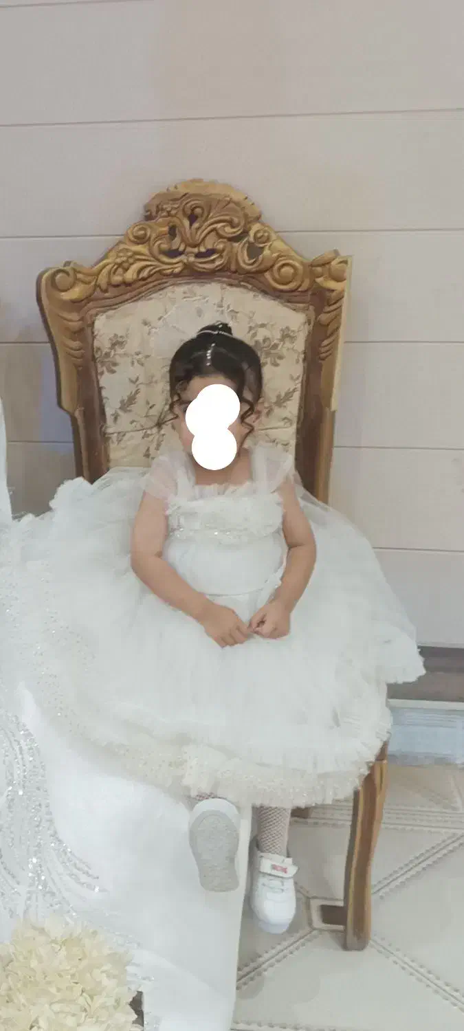 لباس عروس دخترانه|لباس|مینودشت, |دیوار