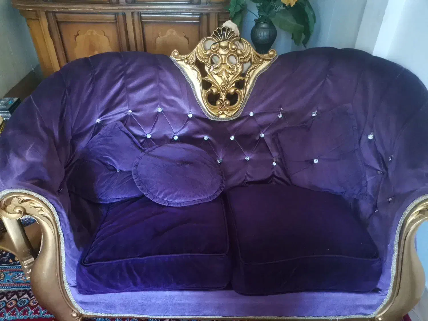 مبل ۷ نفره|مبلمان خانگی و میز عسلی|خنجین, |دیوار