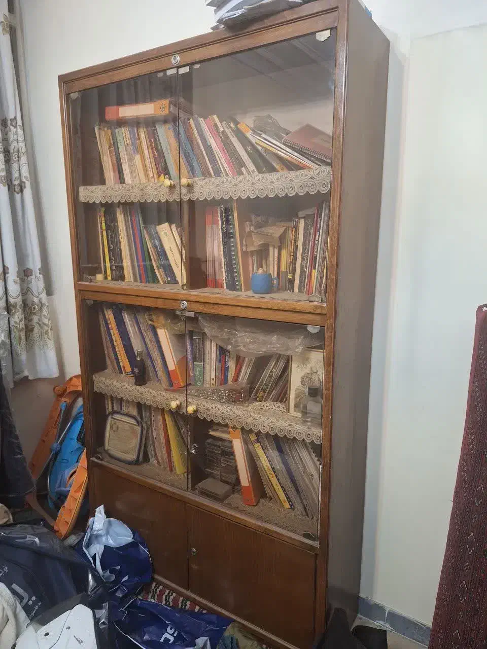 کتابخانه|کتابخانه، شلف، قفسه‌های دیواری|تهران, پرستار|دیوار