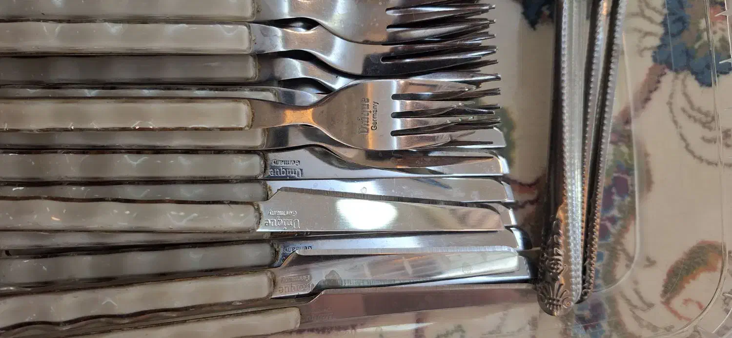 کاردچنگال ملاقه|ظروف سرو و پذیرایی|بوئین زهرا, |دیوار