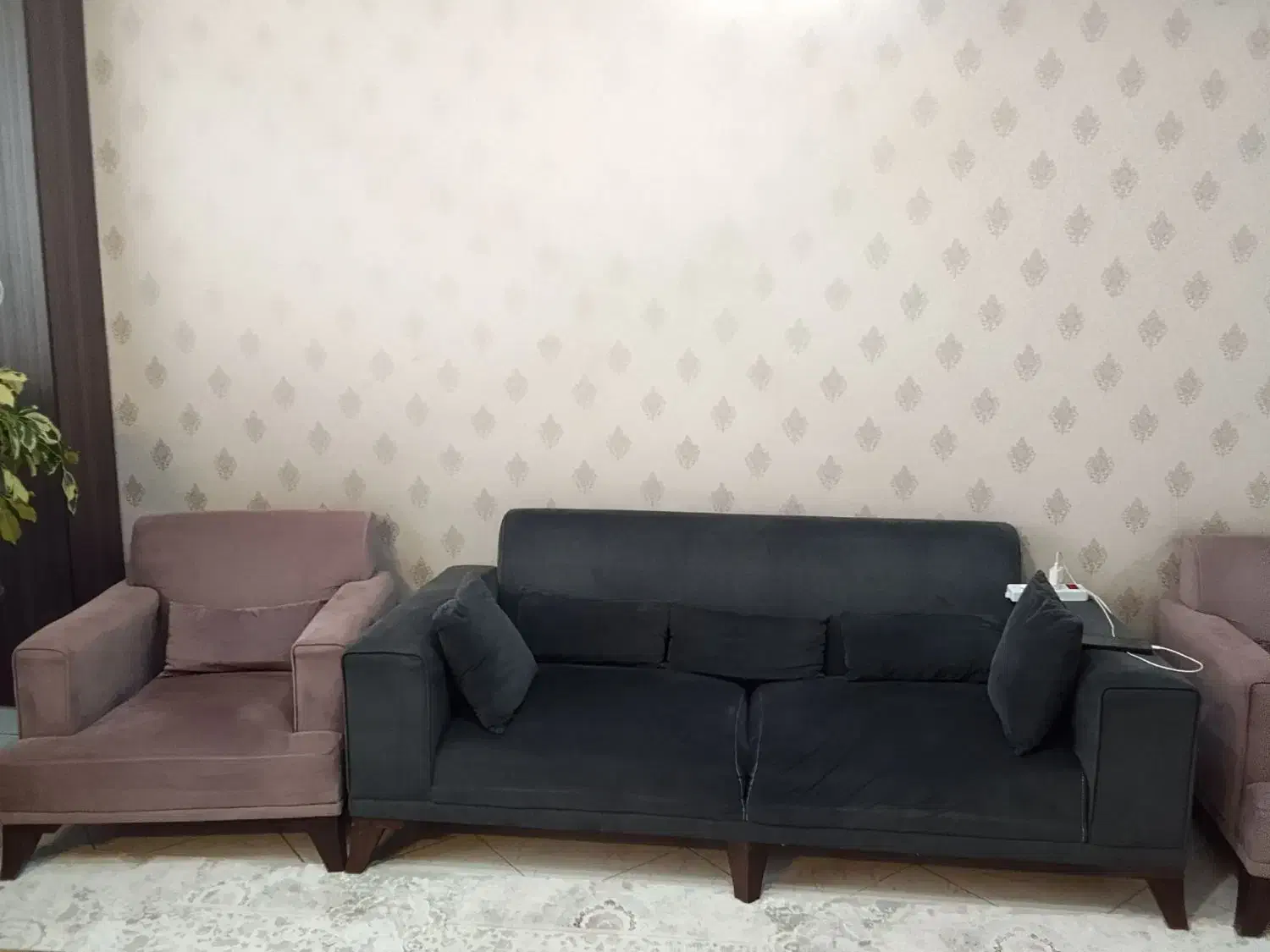 مبلمان 8نفره|مبلمان خانگی و میز عسلی|مشهد, چهارچشمه|دیوار