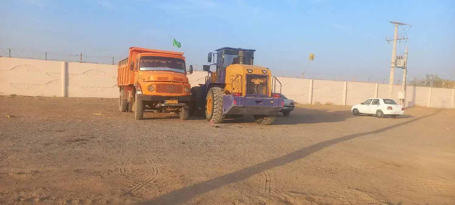 لودر و ماشین اماده به کار|خدمات حمل و نقل|تایباد, |دیوار