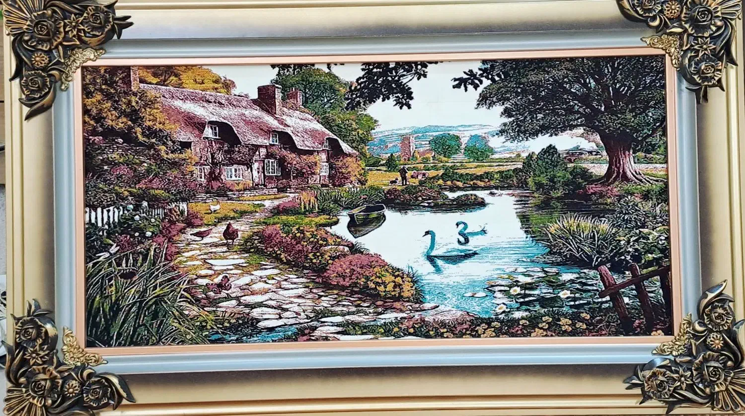 تابلو فرش منظره|تابلو فرش|مشهد, شهید مطهری|دیوار