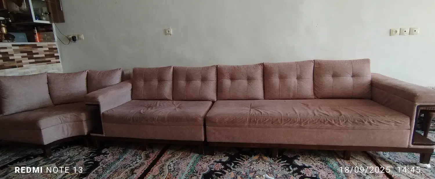 مبل خانگی7 نفره|مبلمان خانگی و میز عسلی|دیواندره, |دیوار