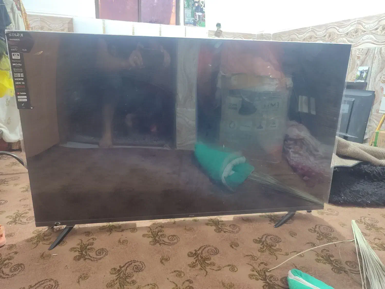 تلویزیون 55 اینچ سالم starxبدون ماهواره فقط خریدار|تلویزیون و پروژکتور|ایرانشهر, |دیوار