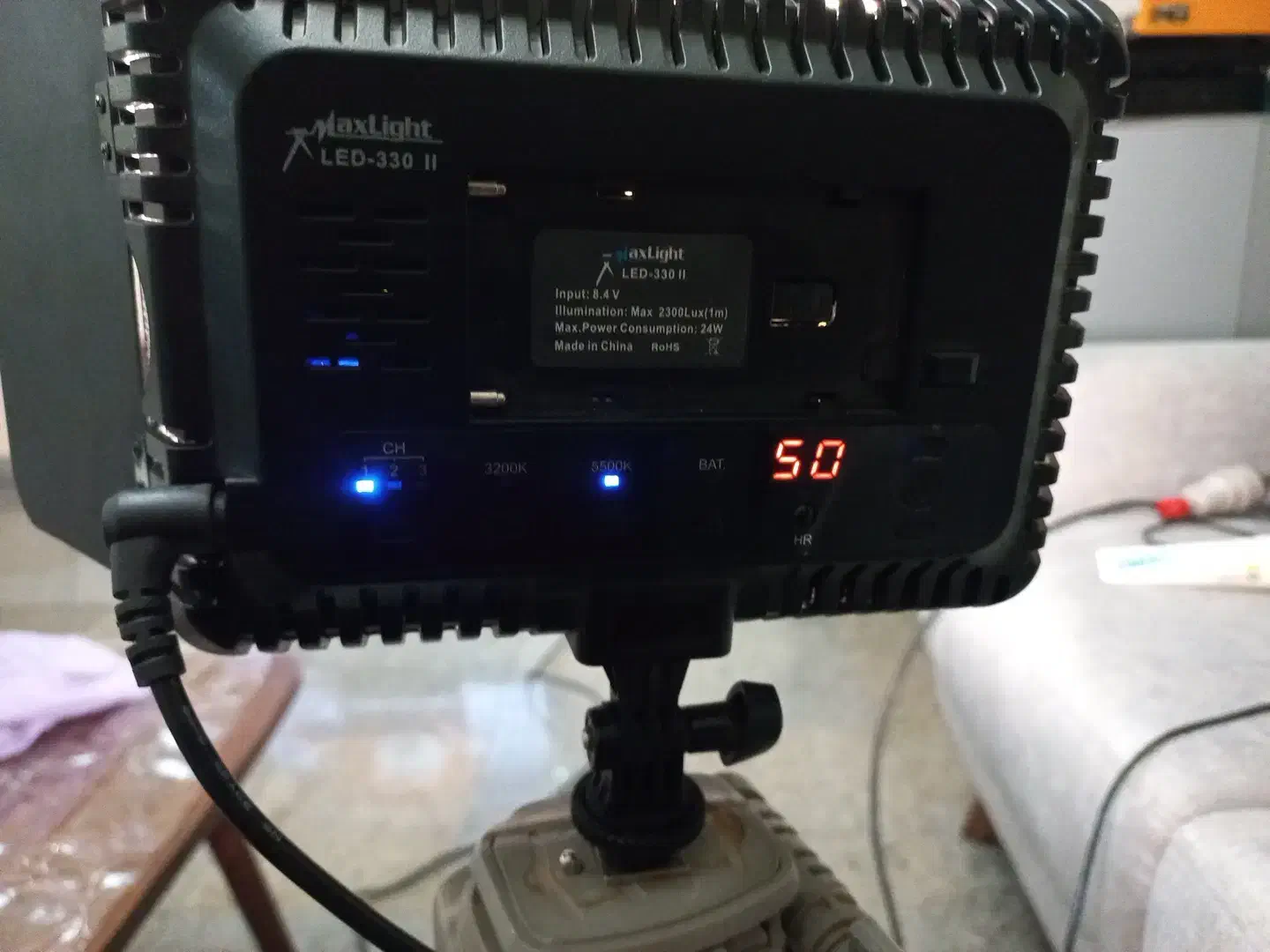 پرژکتور نورپردازی maxlight 330 11|دوربین عکاسی و فیلم‌برداری|کرج, باغستان|دیوار